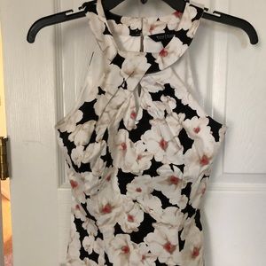 White House Black Market, Halter Top, Lined, SZ 0